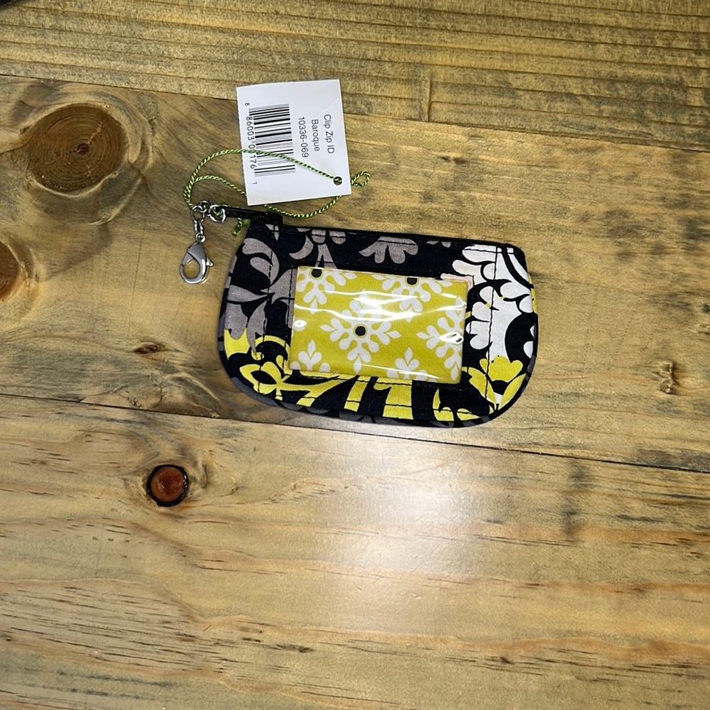 Vera Bradley Zip ID Case NWT